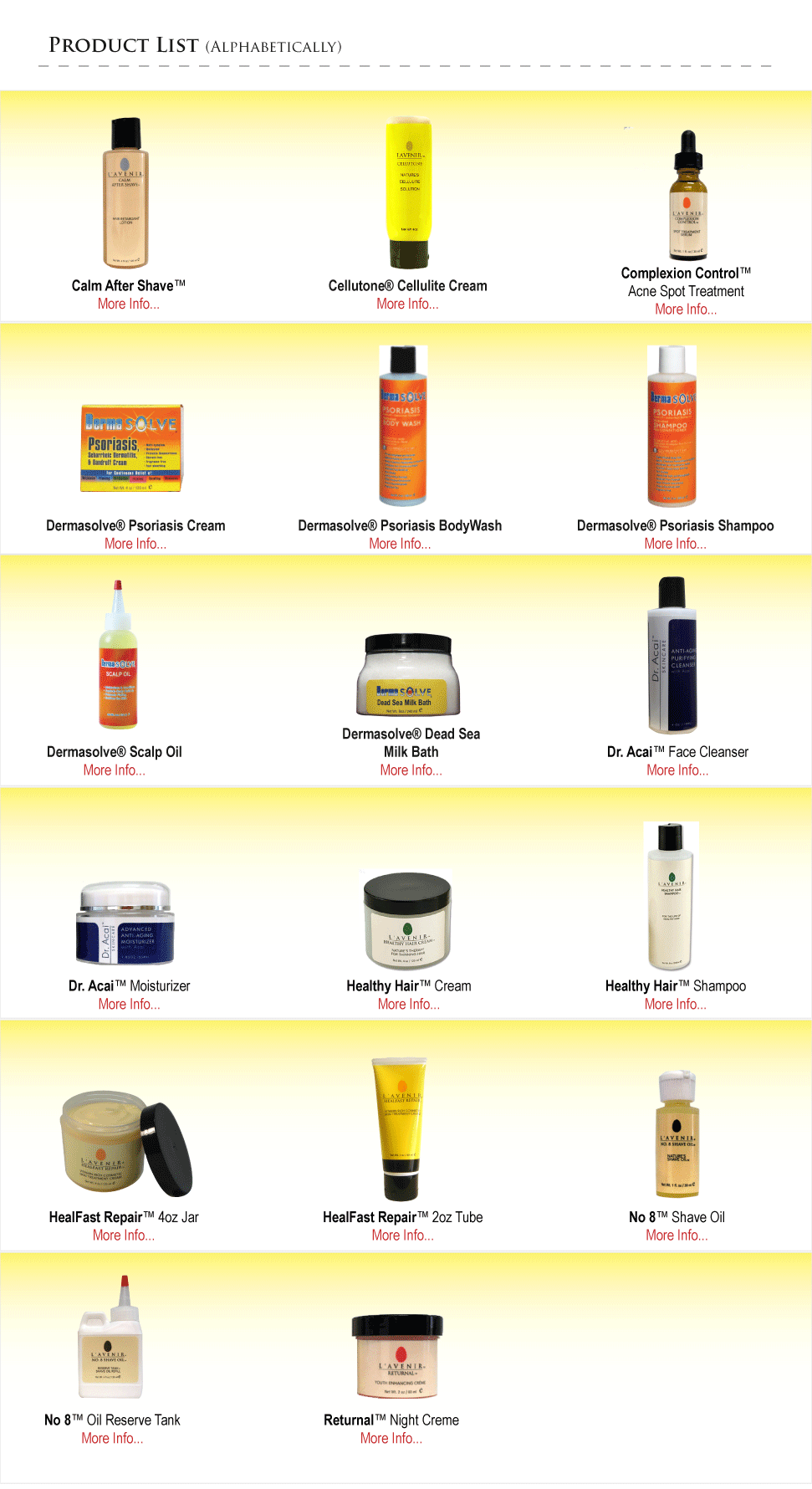 Product List